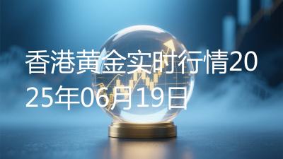 香港黄金实时行情2025年06月19日