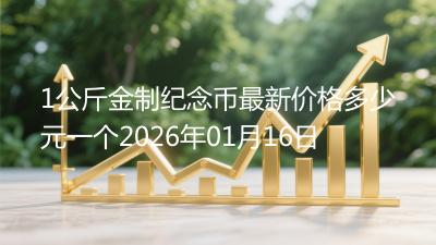 1公斤金制纪念币最新价格多少元一个2026年01月16日