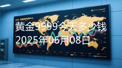 黄金9999今天多少钱2025年06月08日