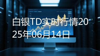 白银TD实时行情2025年06月14日