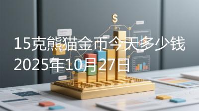 15克熊猫金币今天多少钱2025年10月27日