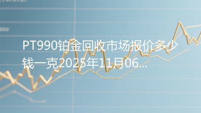 PT990铂金回收市场报价多少钱一克2025年11月06日