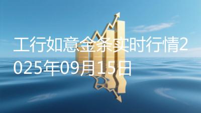 工行如意金条实时行情2025年09月15日