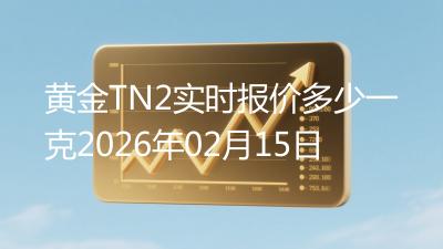 黄金TN2实时报价多少一克2026年02月15日