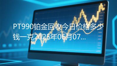 PT990铂金回收今日价格多少钱一克2025年06月07日