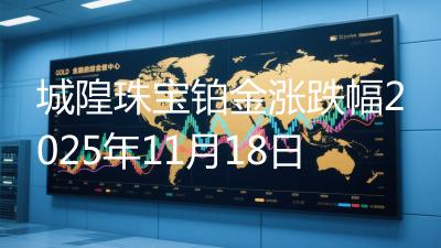 城隍珠宝铂金涨跌幅2025年11月18日