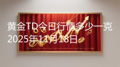 黄金TD今日行情多少一克2025年11月18日