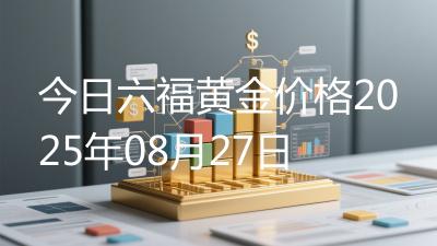今日六福黄金价格2025年08月27日