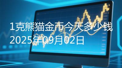1克熊猫金币今天多少钱2025年09月02日