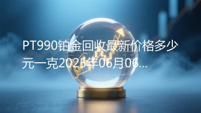 PT990铂金回收最新价格多少元一克2025年06月06日
