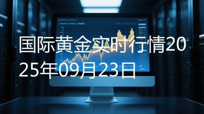 国际黄金实时行情2025年09月23日