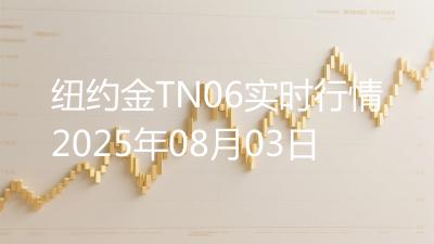 纽约金TN06实时行情2025年08月03日