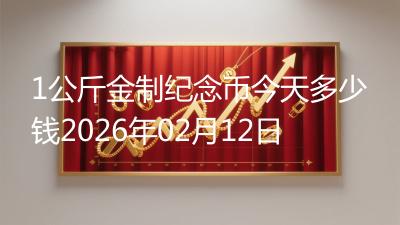 1公斤金制纪念币今天多少钱2026年02月12日