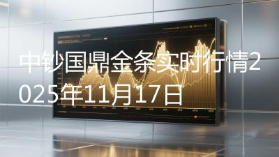 中钞国鼎金条实时行情2025年11月17日