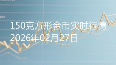 150克方形金币实时行情2026年02月27日