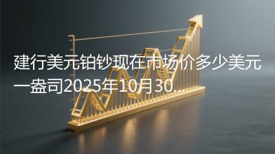 建行美元铂钞现在市场价多少美元一盎司2025年10月30日