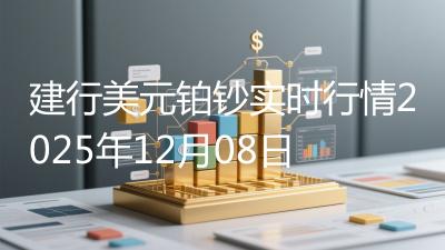 建行美元铂钞实时行情2025年12月08日