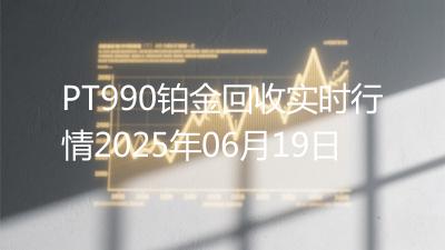 PT990铂金回收实时行情2025年06月19日