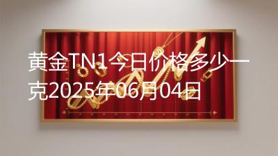 黄金TN1今日价格多少一克2025年06月04日