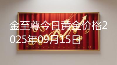 金至尊今日黄金价格2025年09月15日