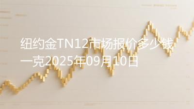 纽约金TN12市场报价多少钱一克2025年09月10日