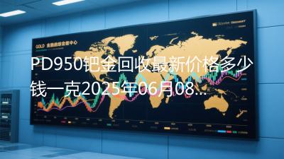 PD950钯金回收最新价格多少钱一克2025年06月08日