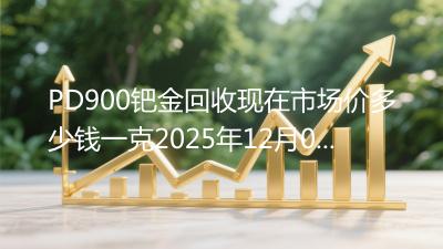 PD900钯金回收现在市场价多少钱一克2025年12月03日