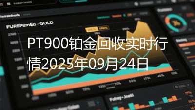 PT900铂金回收实时行情2025年09月24日