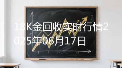 18K金回收实时行情2025年06月17日