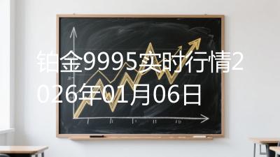 铂金9995实时行情2026年01月06日