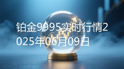 铂金9995实时行情2025年06月09日