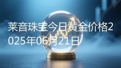莱音珠宝今日黄金价格2025年06月21日