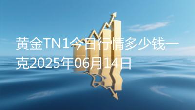 黄金TN1今日行情多少钱一克2025年06月14日