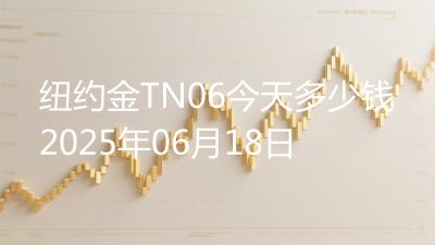 纽约金TN06今天多少钱2025年06月18日