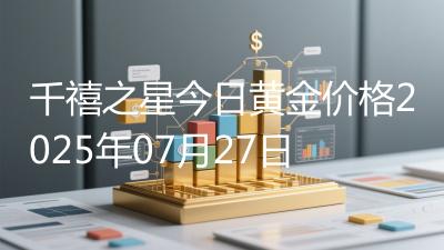 千禧之星今日黄金价格2025年07月27日