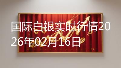 国际白银实时行情2026年02月16日
