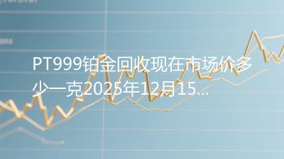 PT999铂金回收现在市场价多少一克2025年12月15日