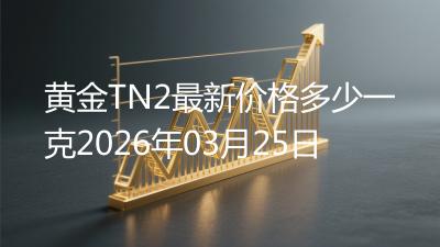 黄金TN2最新价格多少一克2026年03月25日