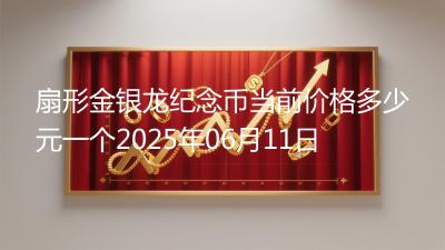 扇形金银龙纪念币当前价格多少元一个2025年06月11日