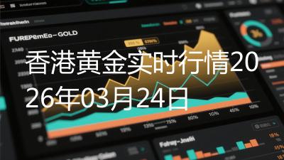 香港黄金实时行情2026年03月24日