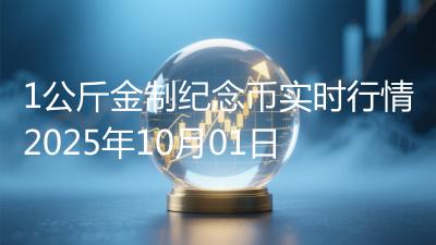 1公斤金制纪念币实时行情2025年10月01日