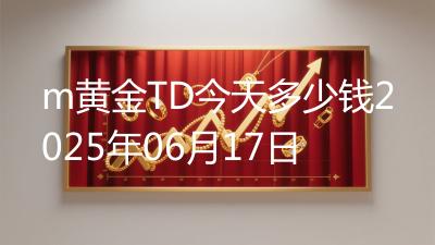 m黄金TD今天多少钱2025年06月17日
