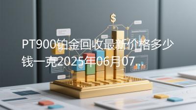 PT900铂金回收最新价格多少钱一克2025年06月07日