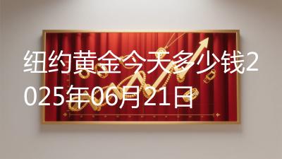 纽约黄金今天多少钱2025年06月21日