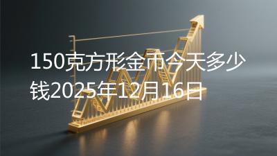 150克方形金币今天多少钱2025年12月16日