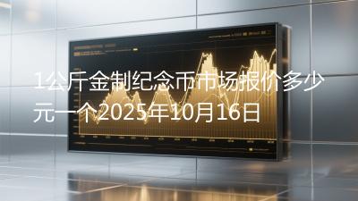 1公斤金制纪念币市场报价多少元一个2025年10月16日