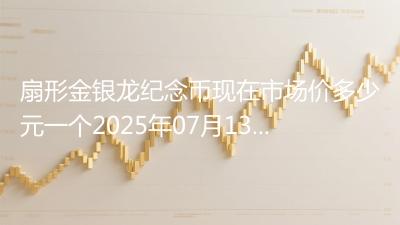 扇形金银龙纪念币现在市场价多少元一个2025年07月13日