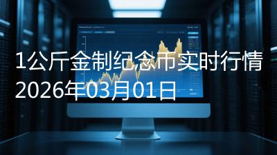 1公斤金制纪念币实时行情2026年03月01日