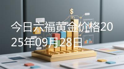 今日六福黄金价格2025年09月28日
