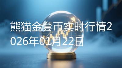 熊猫金套币实时行情2026年01月22日